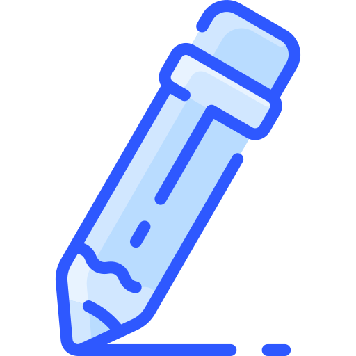 연필 Vitaliy Gorbachev Blue icon