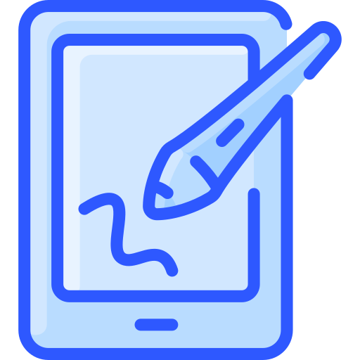 Pen tablet Vitaliy Gorbachev Blue icon