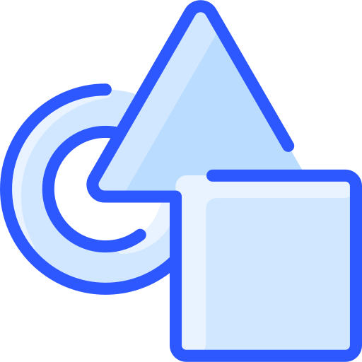 形状 Vitaliy Gorbachev Blue icon