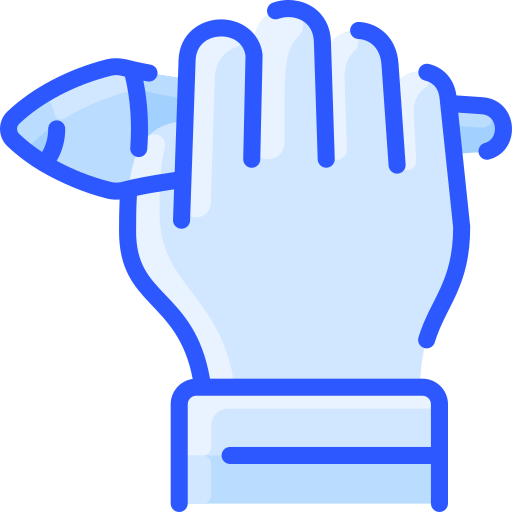 ręka Vitaliy Gorbachev Blue ikona