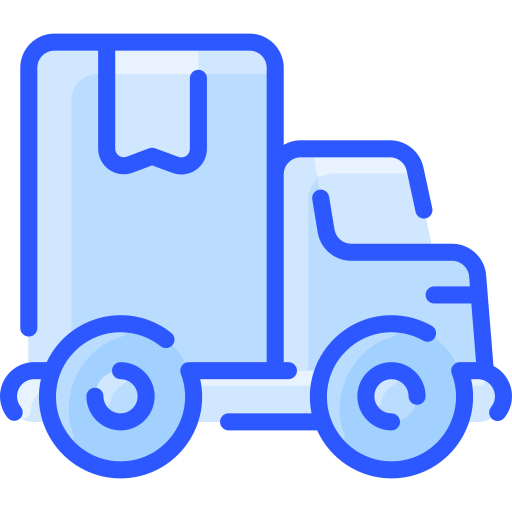 Delivery truck Vitaliy Gorbachev Blue icon