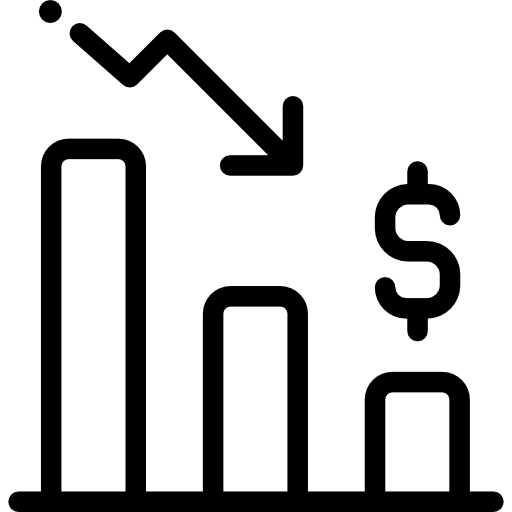 statistiche Detailed Rounded Lineal icona