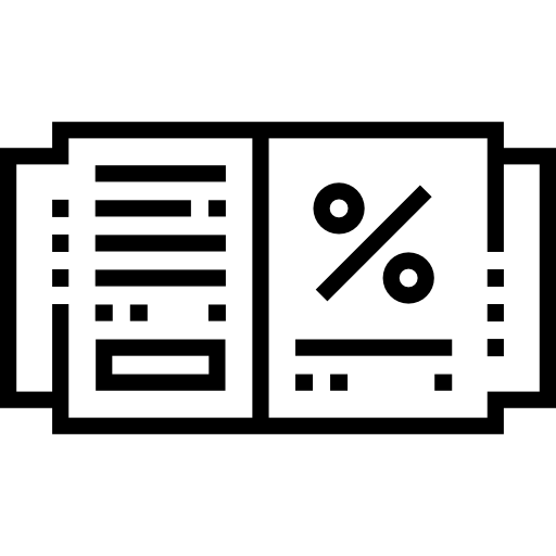 バウチャー Detailed Straight Lineal icon