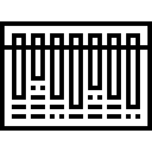 código de barras Detailed Straight Lineal icono