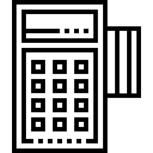 punto de servicio Detailed Straight Lineal icono