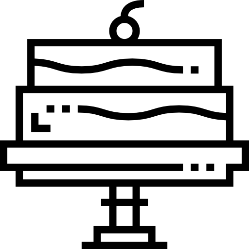 geburtstagskuchen Detailed Straight Lineal icon