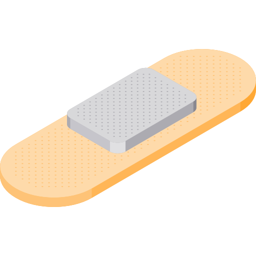 Band aid Isometric Flat icon