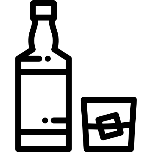 ウィスキー Detailed Rounded Lineal icon
