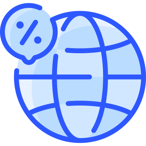 globe Vitaliy Gorbachev Blue Icône