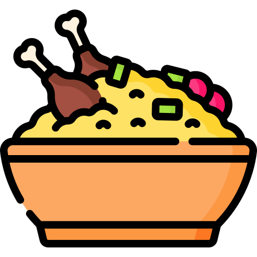 biryani Special Lineal color icon