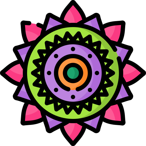 Rangoli Special Lineal color icon