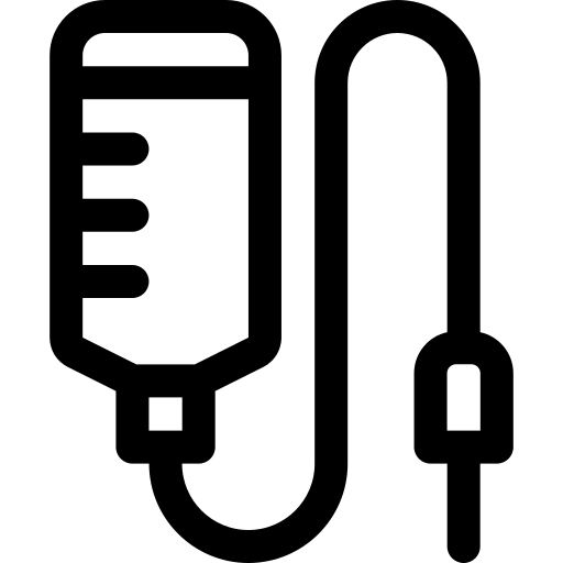 sacco di sangue Basic Rounded Lineal icona