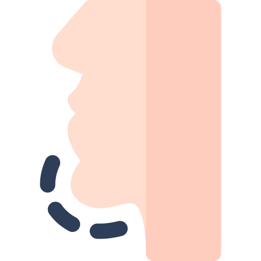 mentoplasty Basic Rounded Flat icon