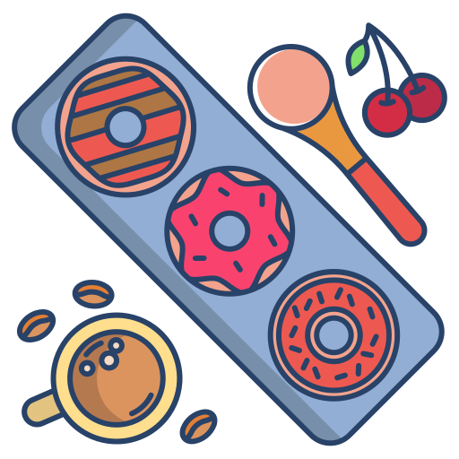 Donut Icongeek26 Linear Colour icon