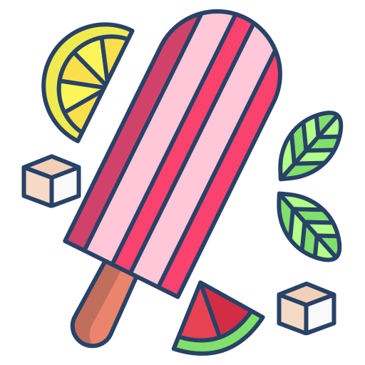Ice lolly Icongeek26 Linear Colour icon