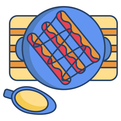 Sausages Icongeek26 Linear Colour icon