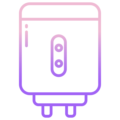 Water heater Icongeek26 Outline Gradient icon