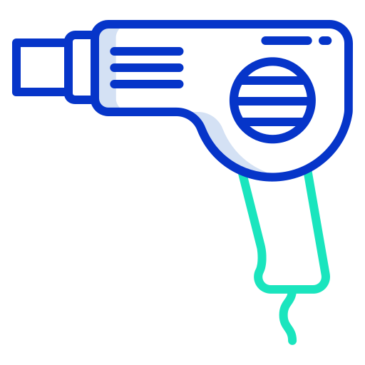 Hair dryer Icongeek26 Outline Colour icon