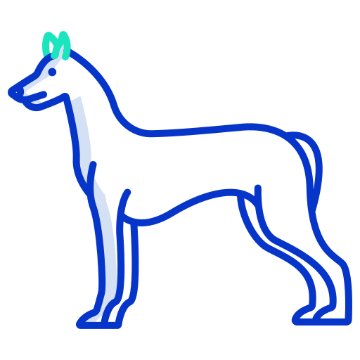 Pharaoh hound Icongeek26 Outline Colour icon