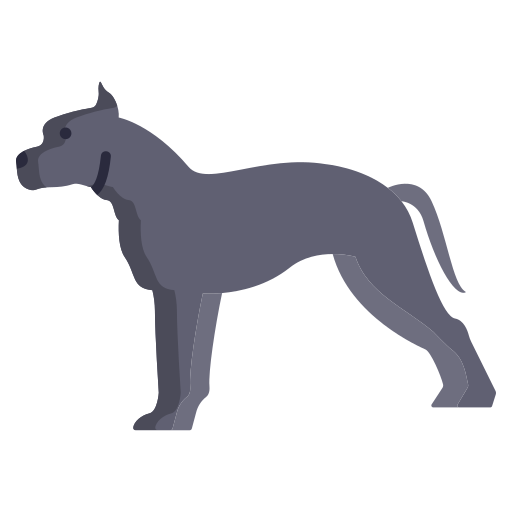 amerikanischer staffordshire terrier Icongeek26 Flat icon