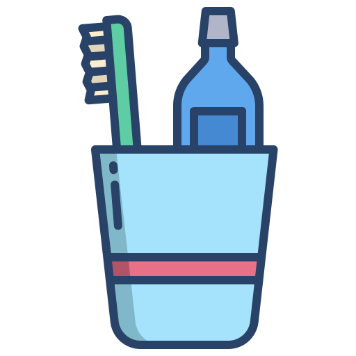 Toothbrush Icongeek26 Linear Colour icon
