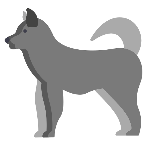 malamuta Icongeek26 Flat ikona