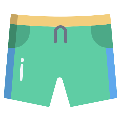 pantalones cortos Icongeek26 Flat icono