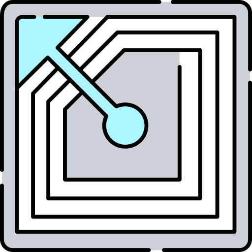 rfidチップ Generic Outline Color icon