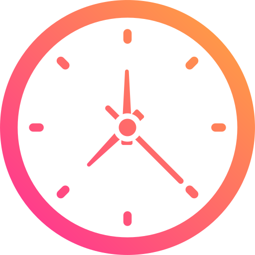 orologio Generic Flat Gradient icona