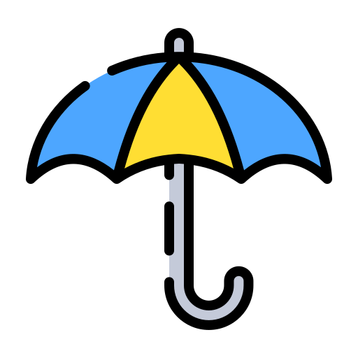 Umbrella Good Ware Lineal Color icon