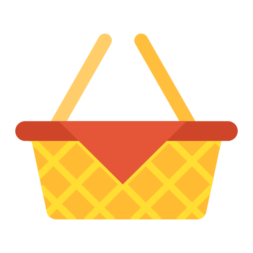 koszyk piknikowy Good Ware Flat ikona
