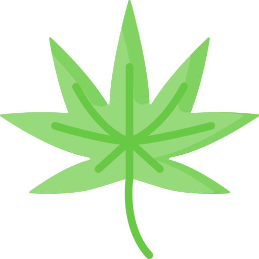 cannabis Special Flat Ícone