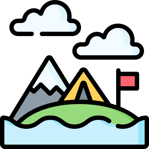 Camping Special Lineal color icon