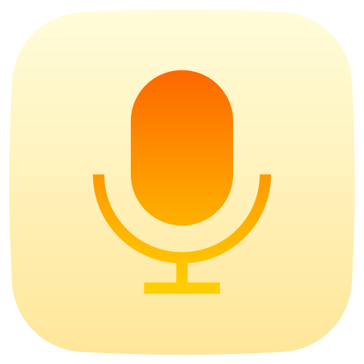 micrófono Generic Flat Gradient icono