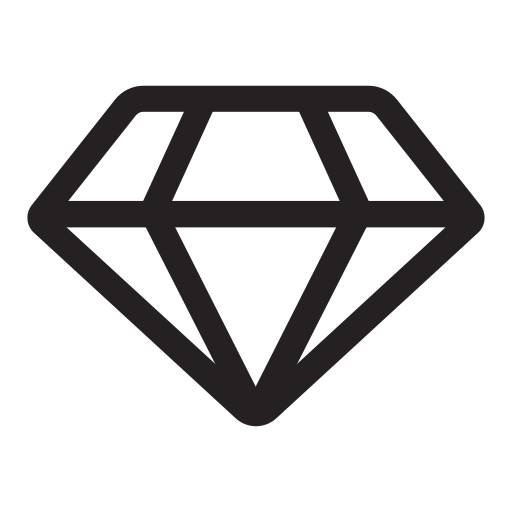 diamante Generic Fill & Lineal icono