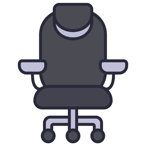 Рабочий стул Generic Outline Color иконка