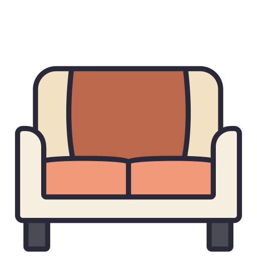 sofá Generic Outline Color Ícone