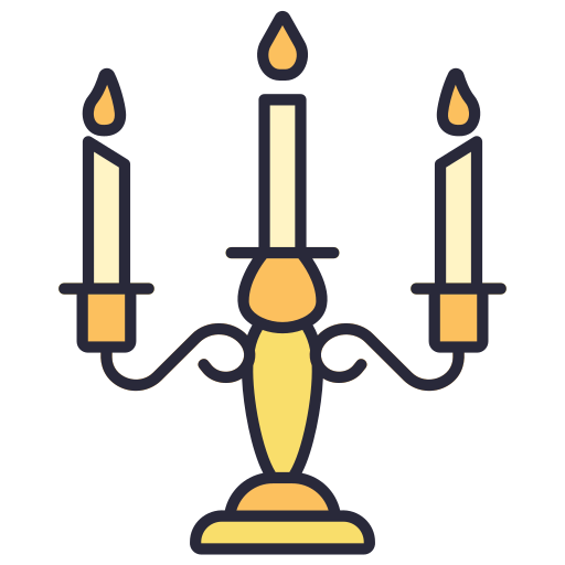 candelabra Generic Outline Color icon