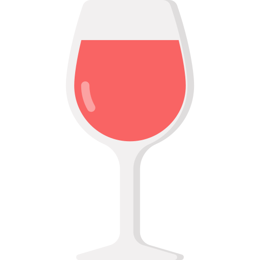 wijnglas Generic Flat icoon