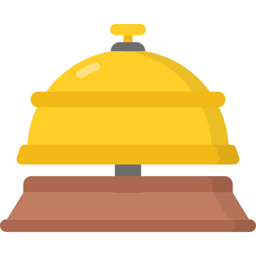 campana de recepcion Generic Flat icono