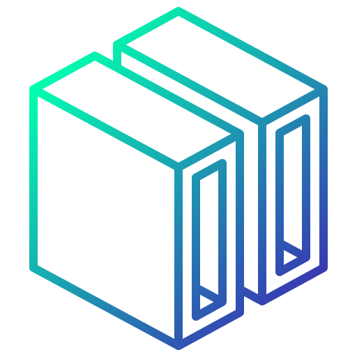 Куб 3d Generic Gradient иконка