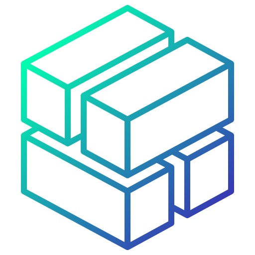 Cube 3d Generic Gradient icon