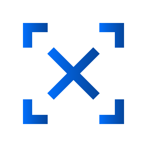 Cross Generic Gradient icon