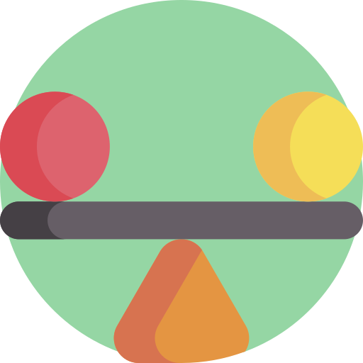 stabilität Detailed Flat Circular Flat icon