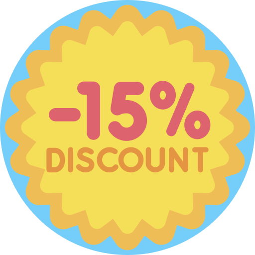 Discount Detailed Flat Circular Flat icon