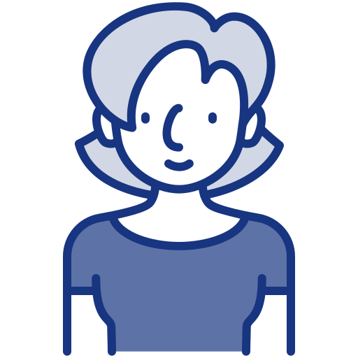 Woman Generic Blue icon