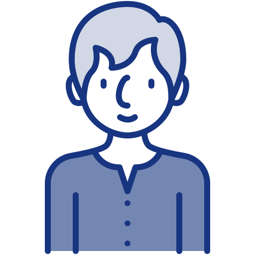 男 Generic Blue icon