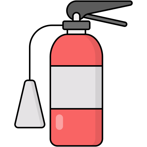 extintor de incendios Generic Outline Color icono