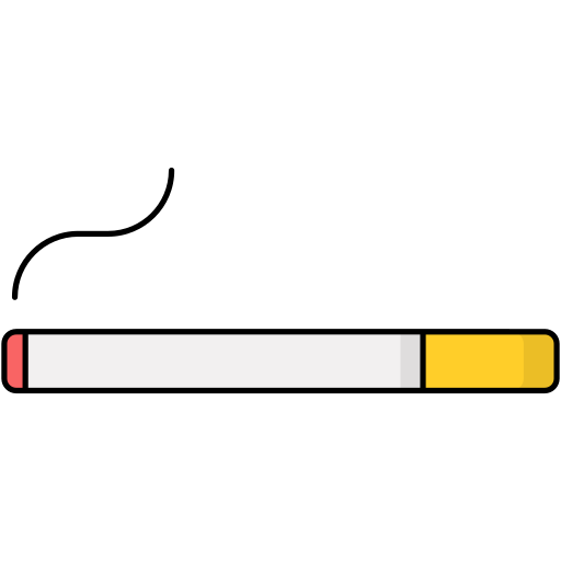 Área de fumadores Generic Outline Color icono