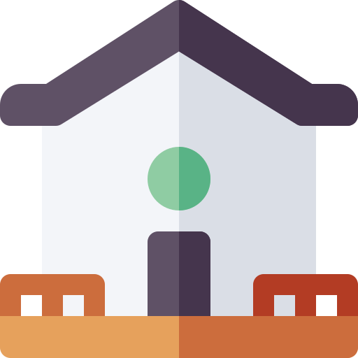 zuhause Basic Rounded Flat icon